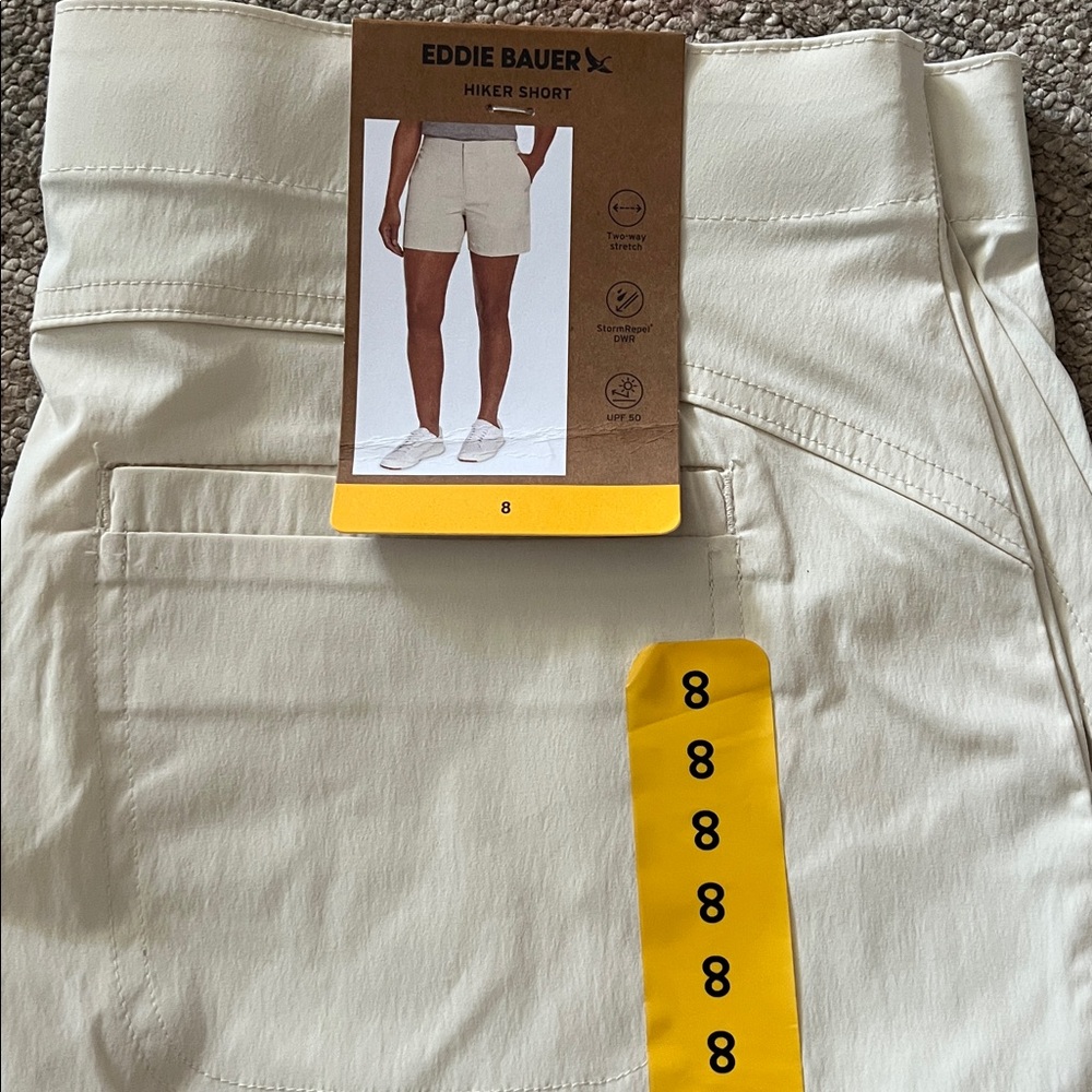 Women's Eddie Bauer Hiker Shorts - 8 - NWT - Picture 10 of 10